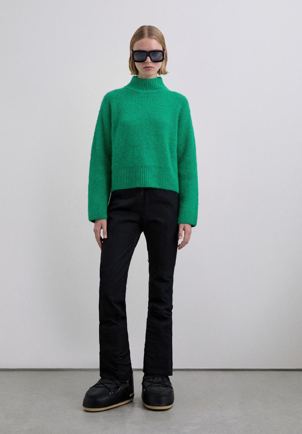 Scalpers HIGH NECK SWEATER GREEN