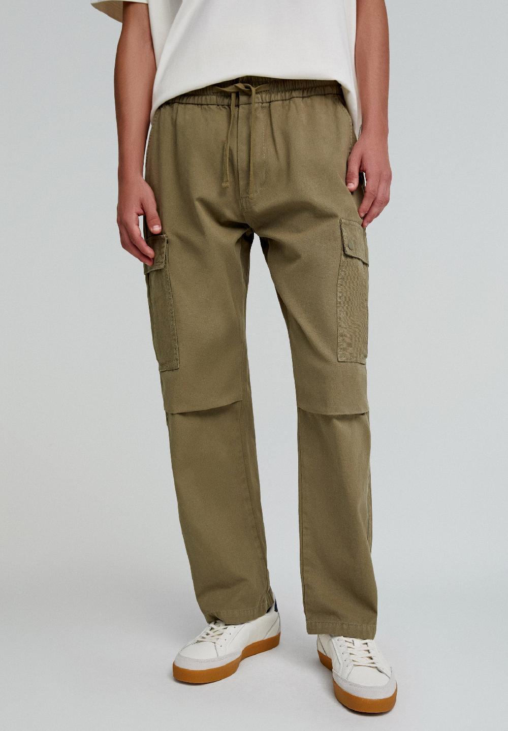 Scalpers ICON GANNET CARGO PANTS KHAKI