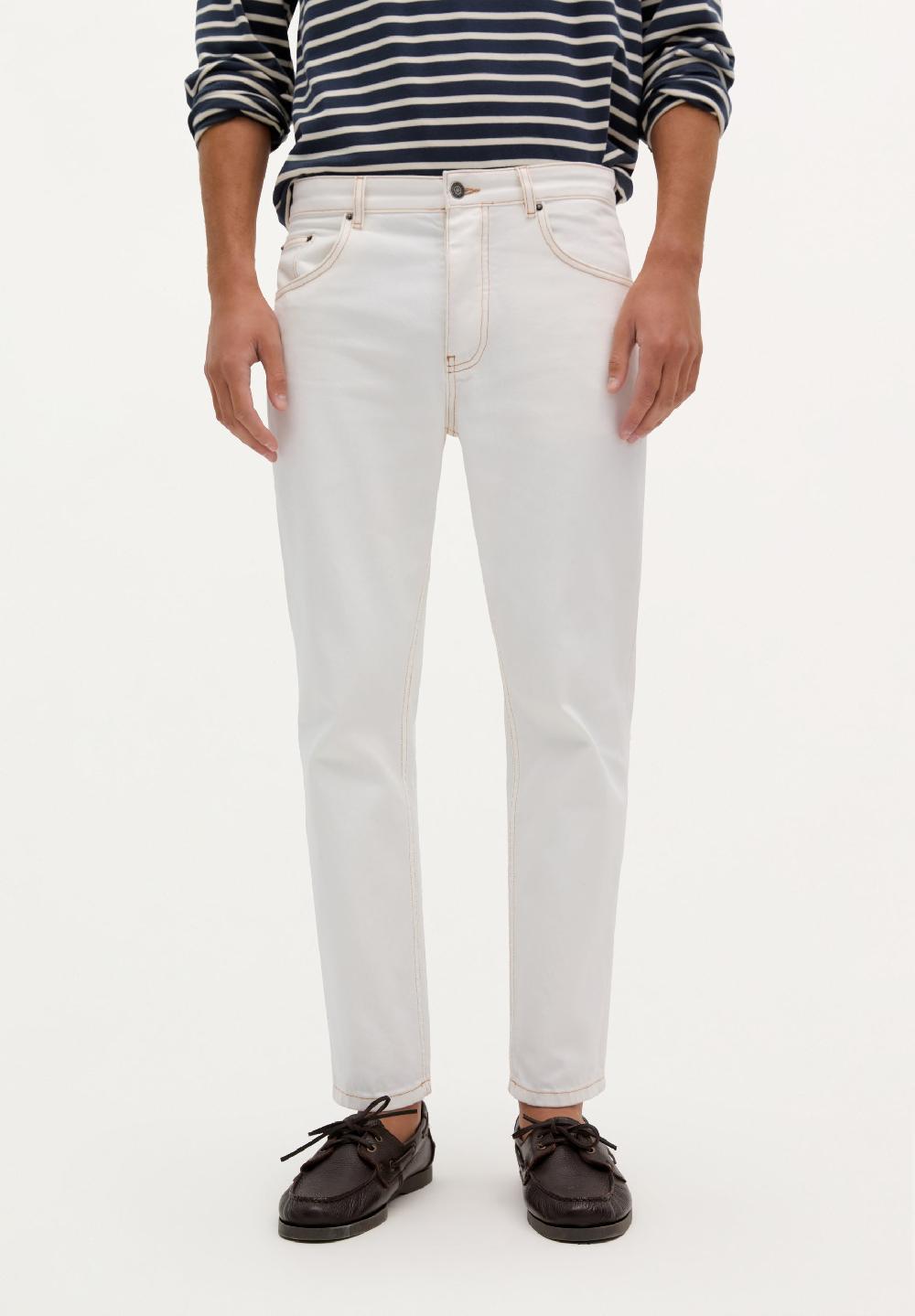 Scalpers JEANS CROPPED CREAM