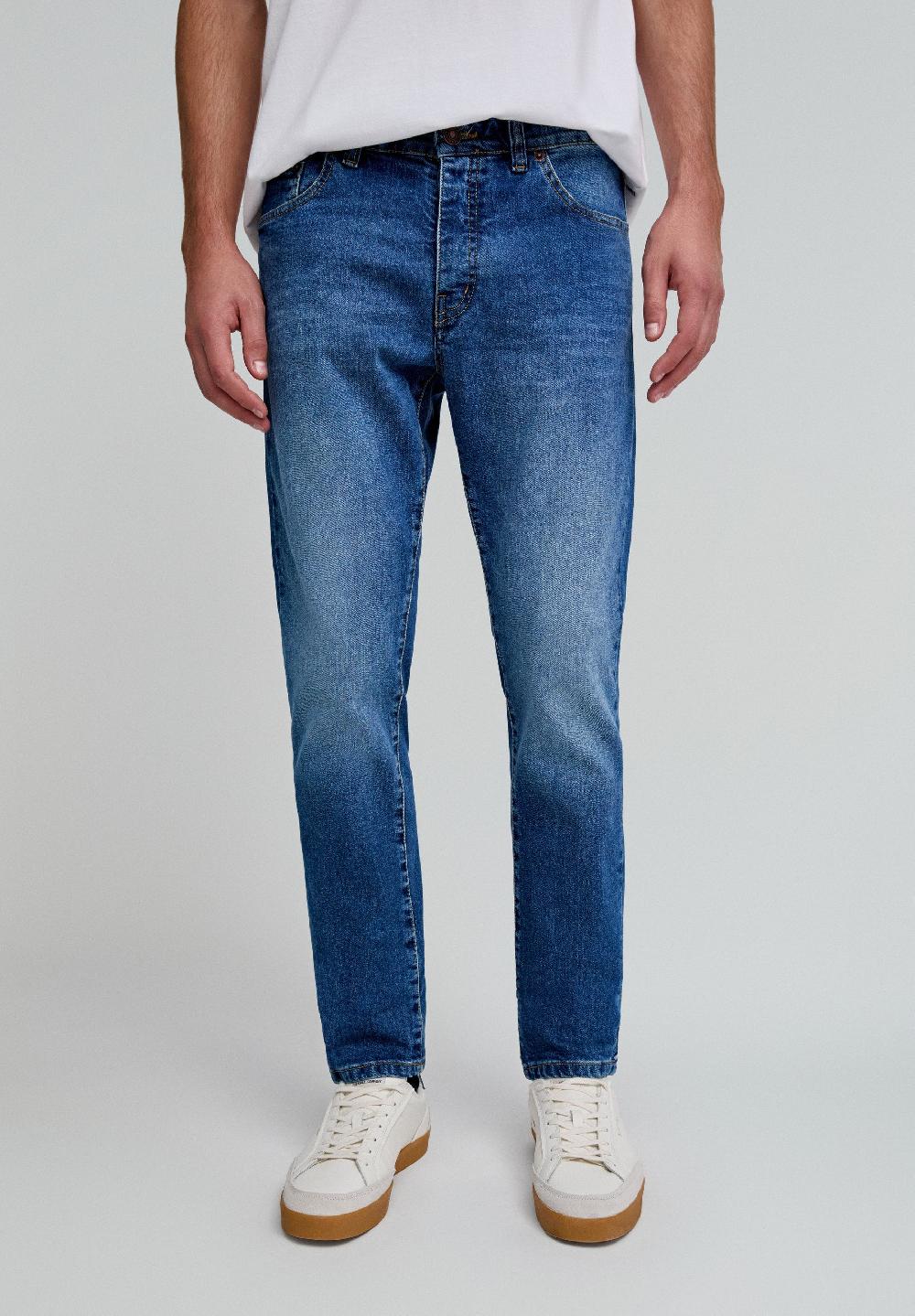 Scalpers JEANS SLIM FIT MEDIUM BLUE