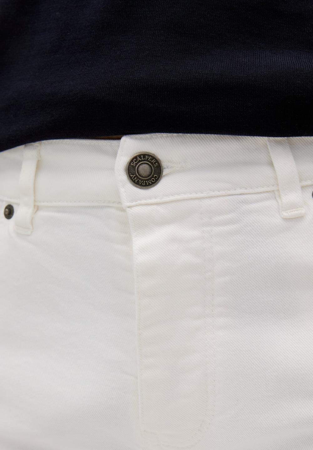 Scalpers JEANS SLIM FIT WHITE