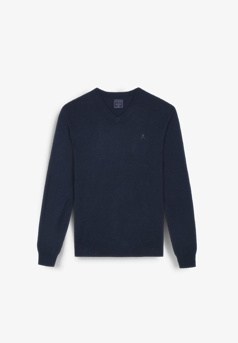 scalpers JERSEY CUELLO PICO CALAVERA NAVY