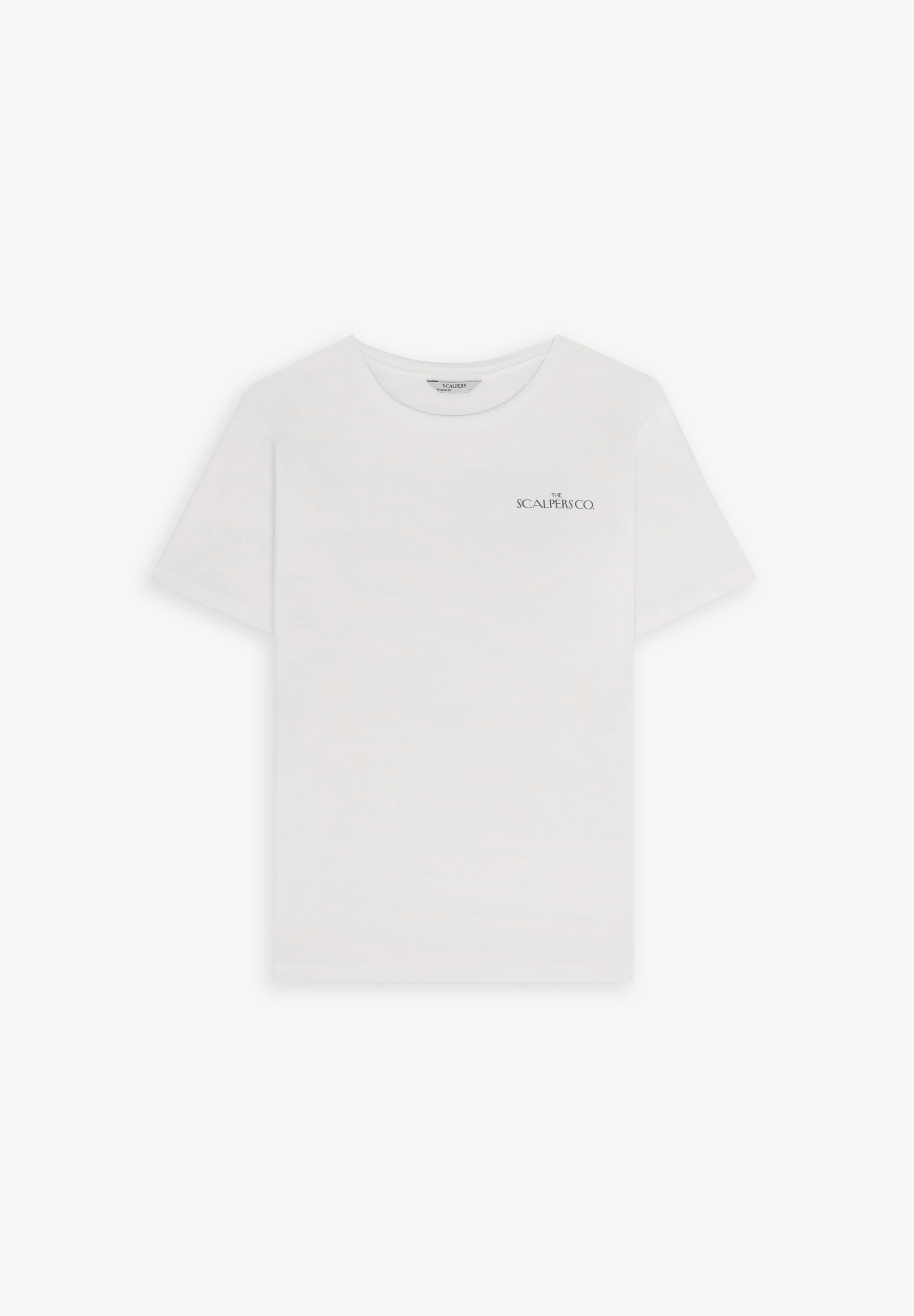 Scalpers JOURNAL TABLE BT TEE OFF WHITE