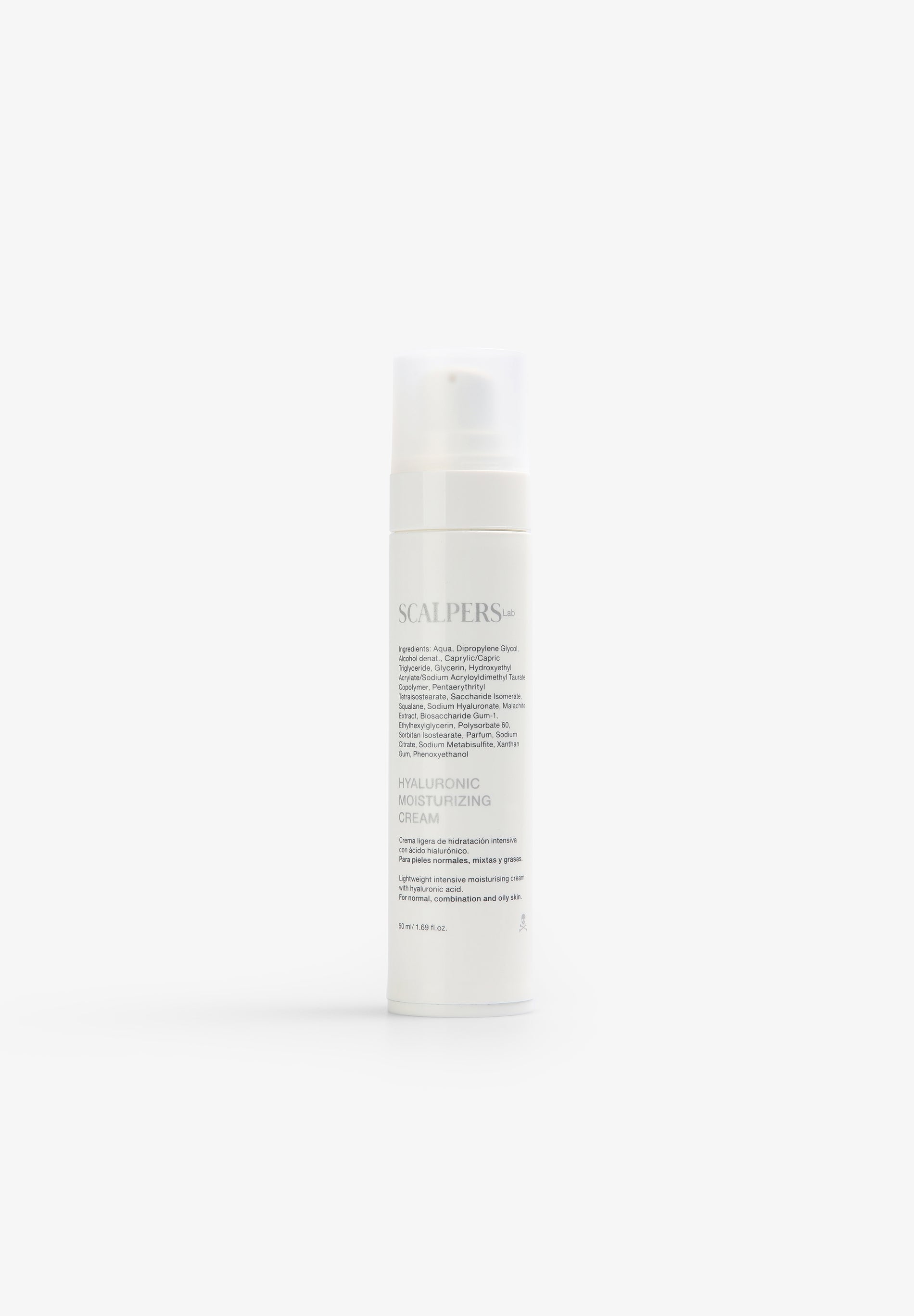 Scalpers SCALPERS LAB HYALURONIC MOISTURISING CREAM TRANSPARENT