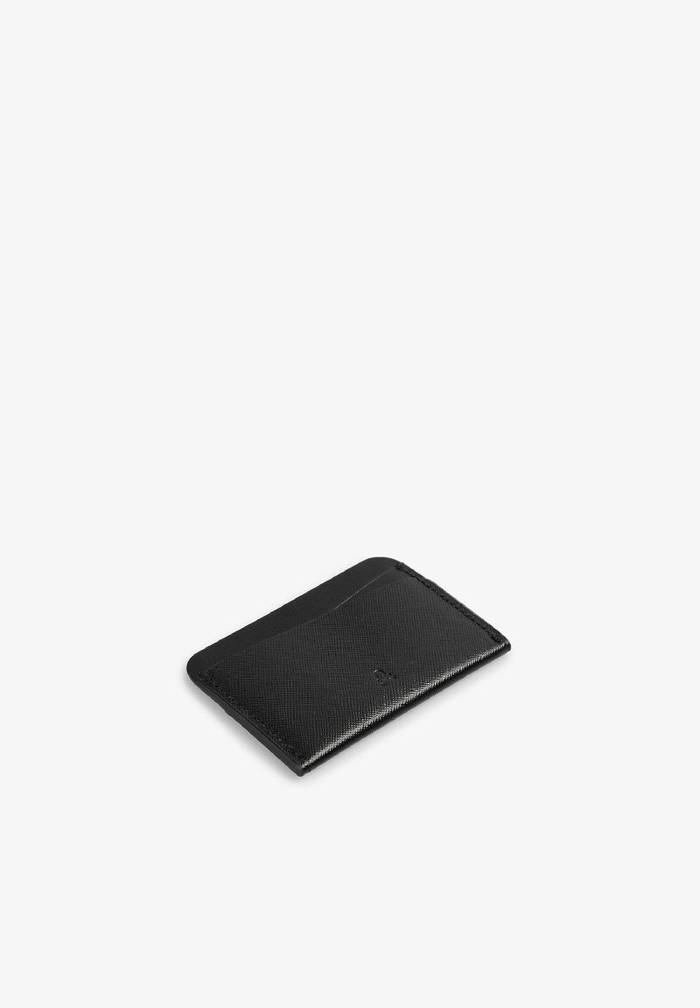 Scalpers LEATHER LOGO CARD HOLDER BLACK