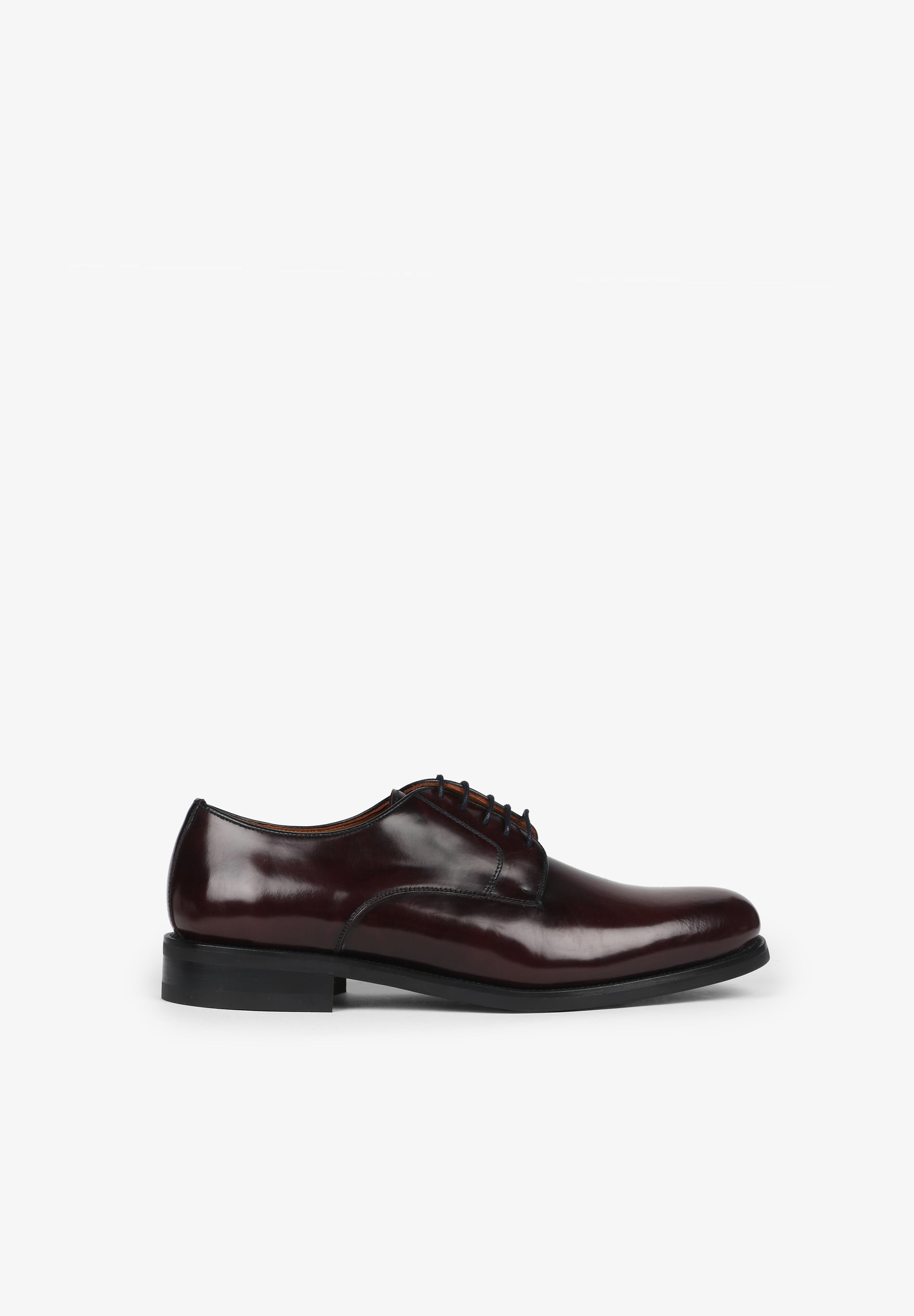 Scalpers LEATHER SHOES WITH LACES BURGUNDY