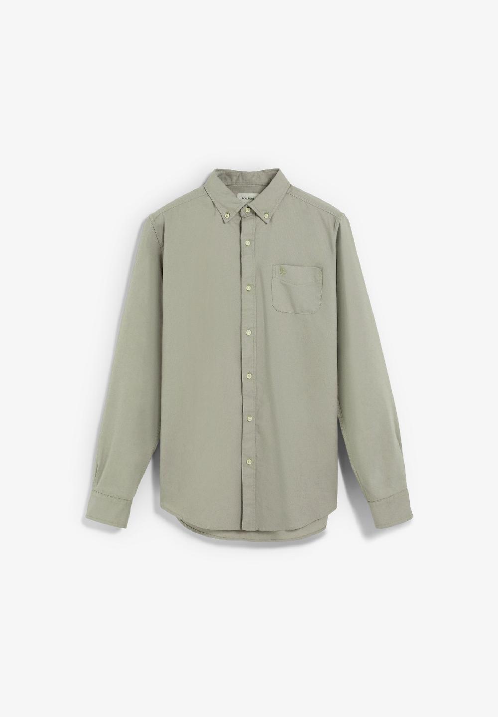Scalpers LOGO POCKET SHIRT KHAKI