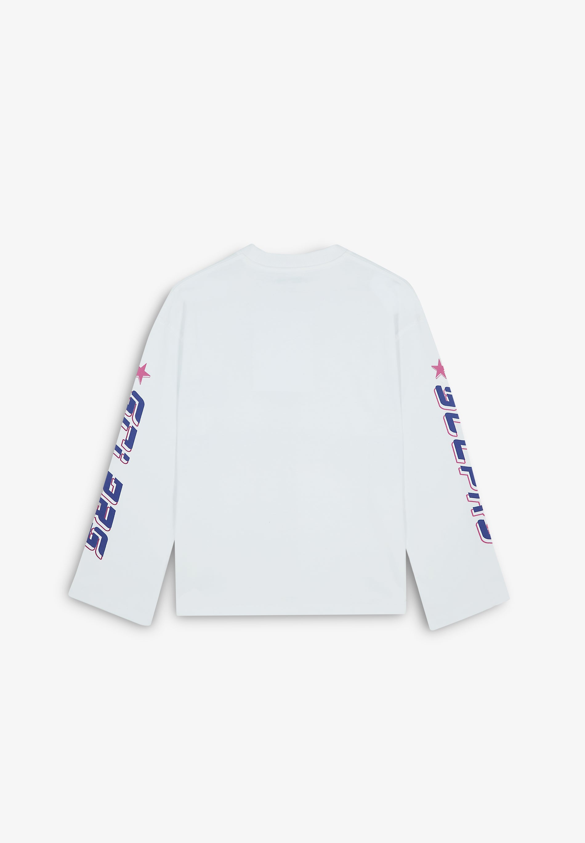 Scalpers LONG SLEEVE RACING T-SHIRT WHITE