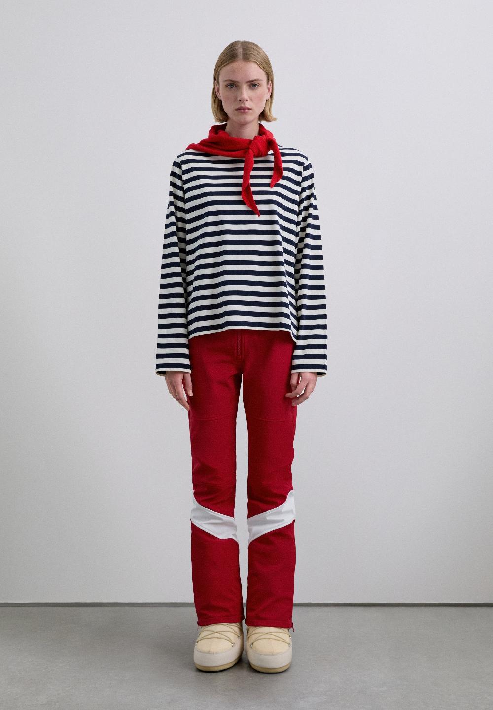 Scalpers LONG SLEEVE STRIPED T-SHIRT NAVY STRIPES