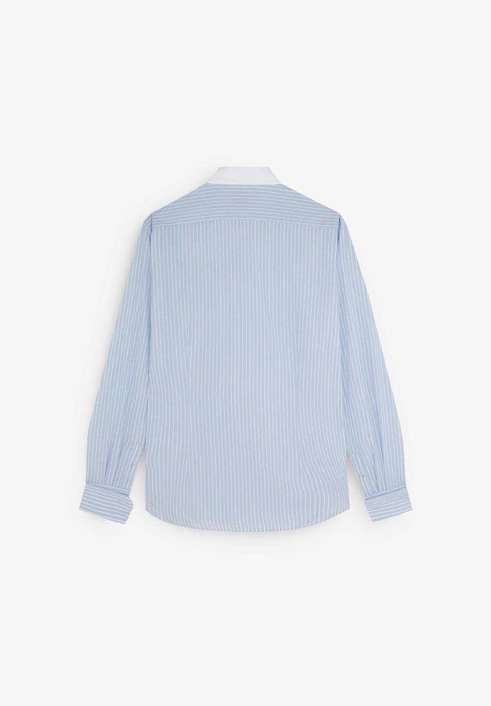 Scalpers MADRID CLASS CDP SHIRT BLUE STRIPES