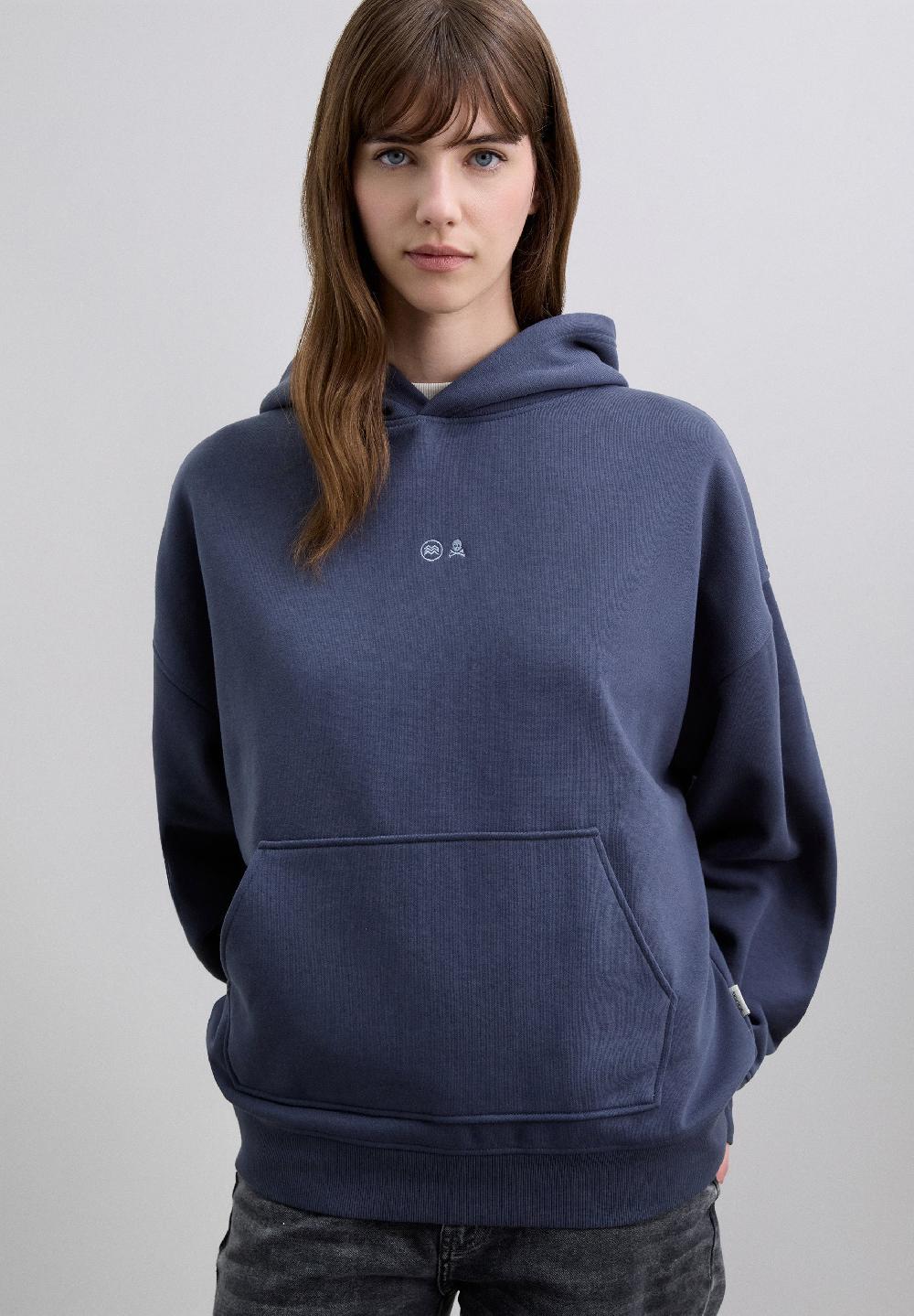 Scalpers MARCHICA & SCALPERS HOODIE BLUISH GREY