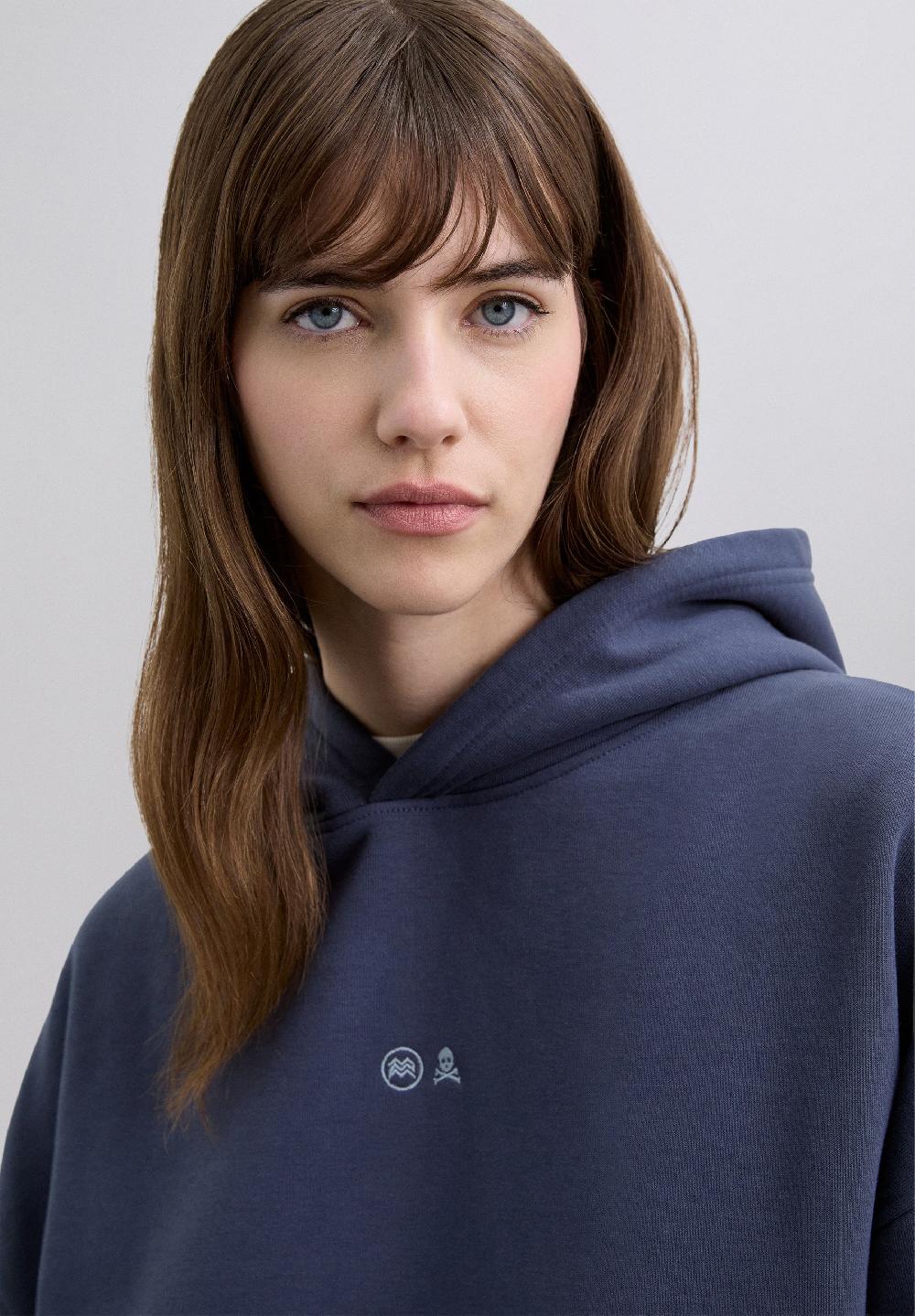 Scalpers MARCHICA & SCALPERS HOODIE BLUISH GREY