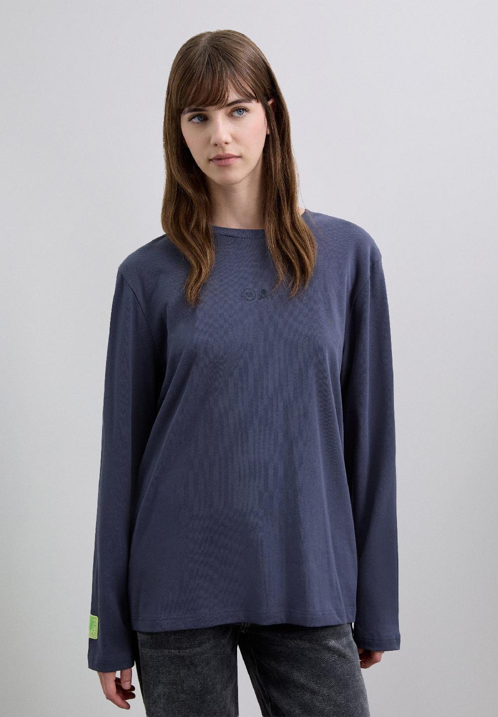 scalpers MARCHICA & SCALPERS PRINTED T-SHIRT NAVY