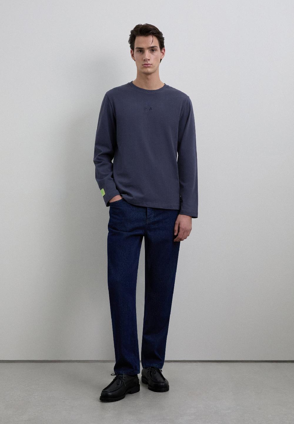 Scalpers MARCHICA & SCALPERS PRINTED T-SHIRT NAVY