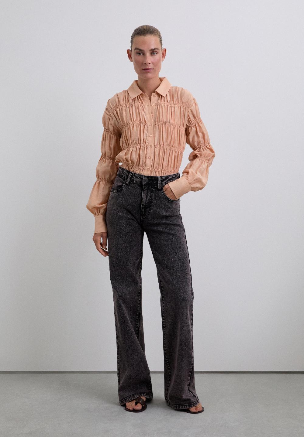 scalpers MID-RISE JEANS DARK BROWN