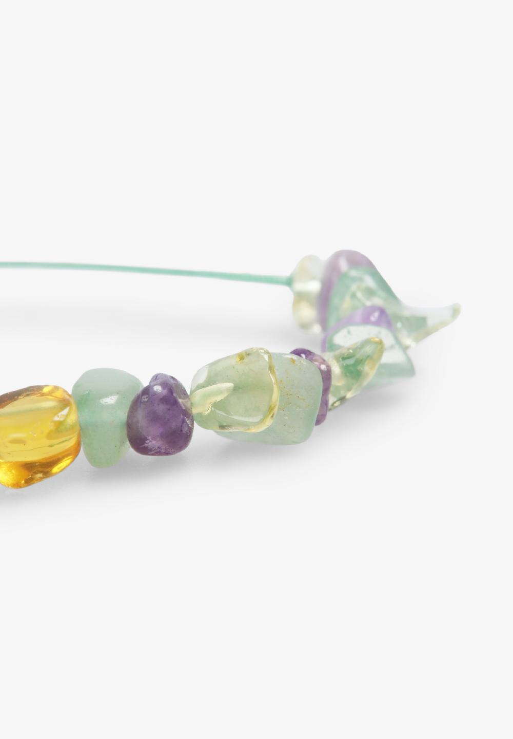 Scalpers NATURAL STONE BRACELET MINT