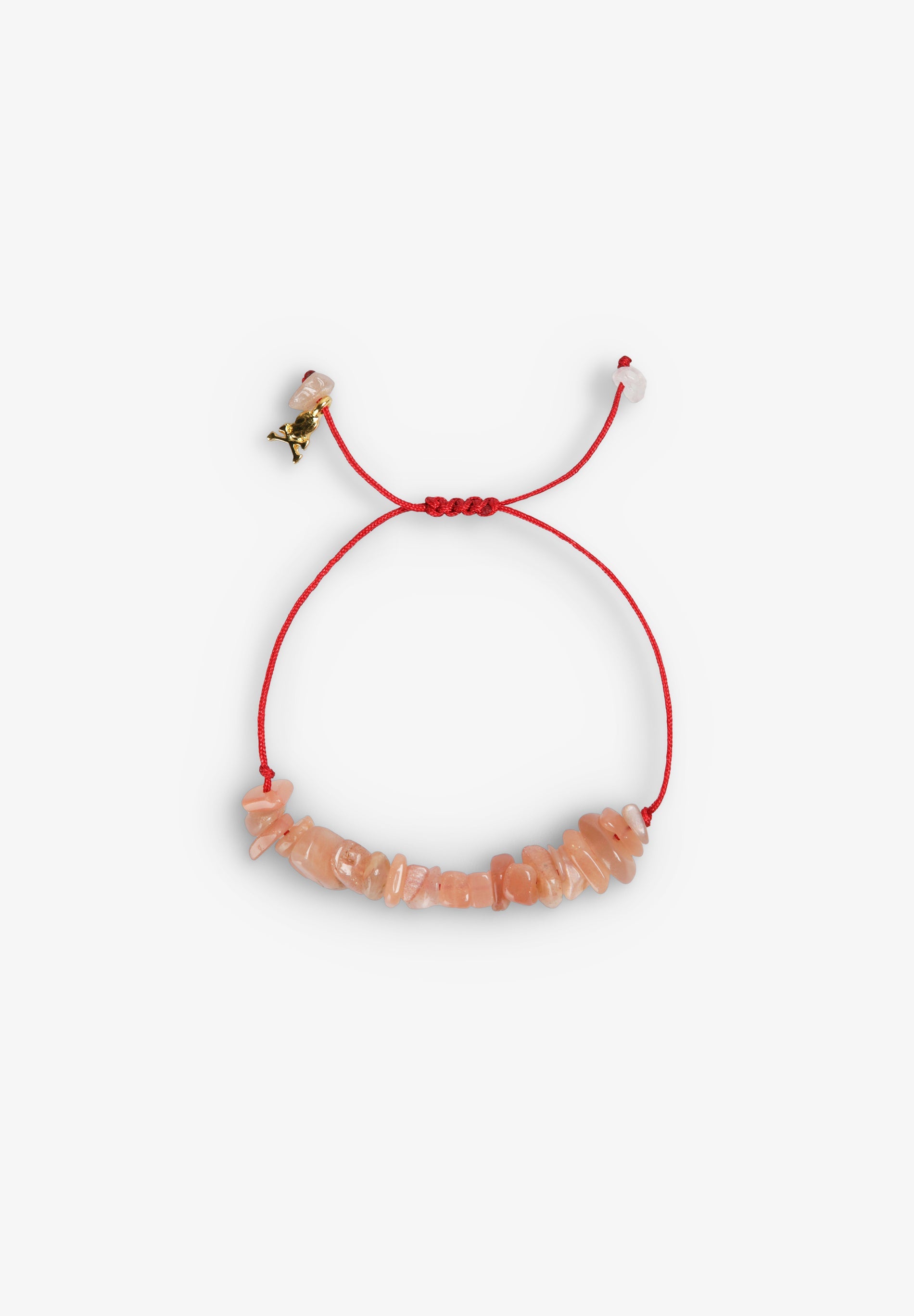 Scalpers NATURAL STONE BRACELET PINK