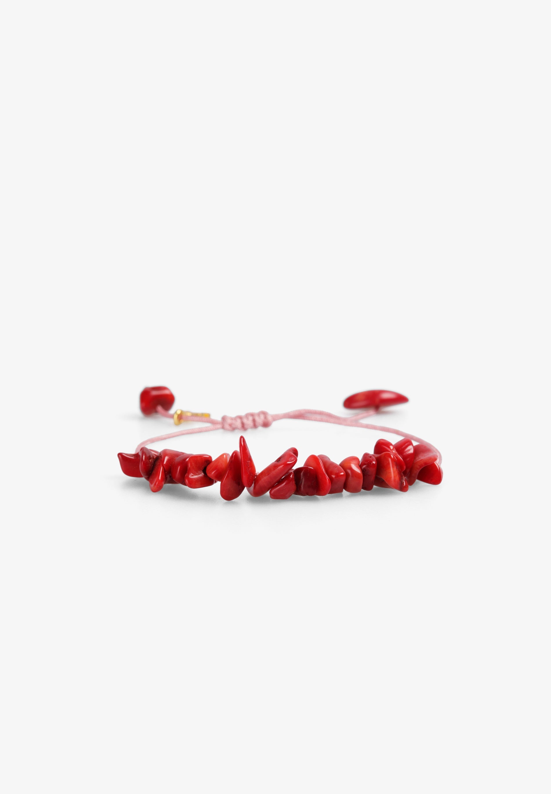 scalpers NATURAL STONE BRACELET RED