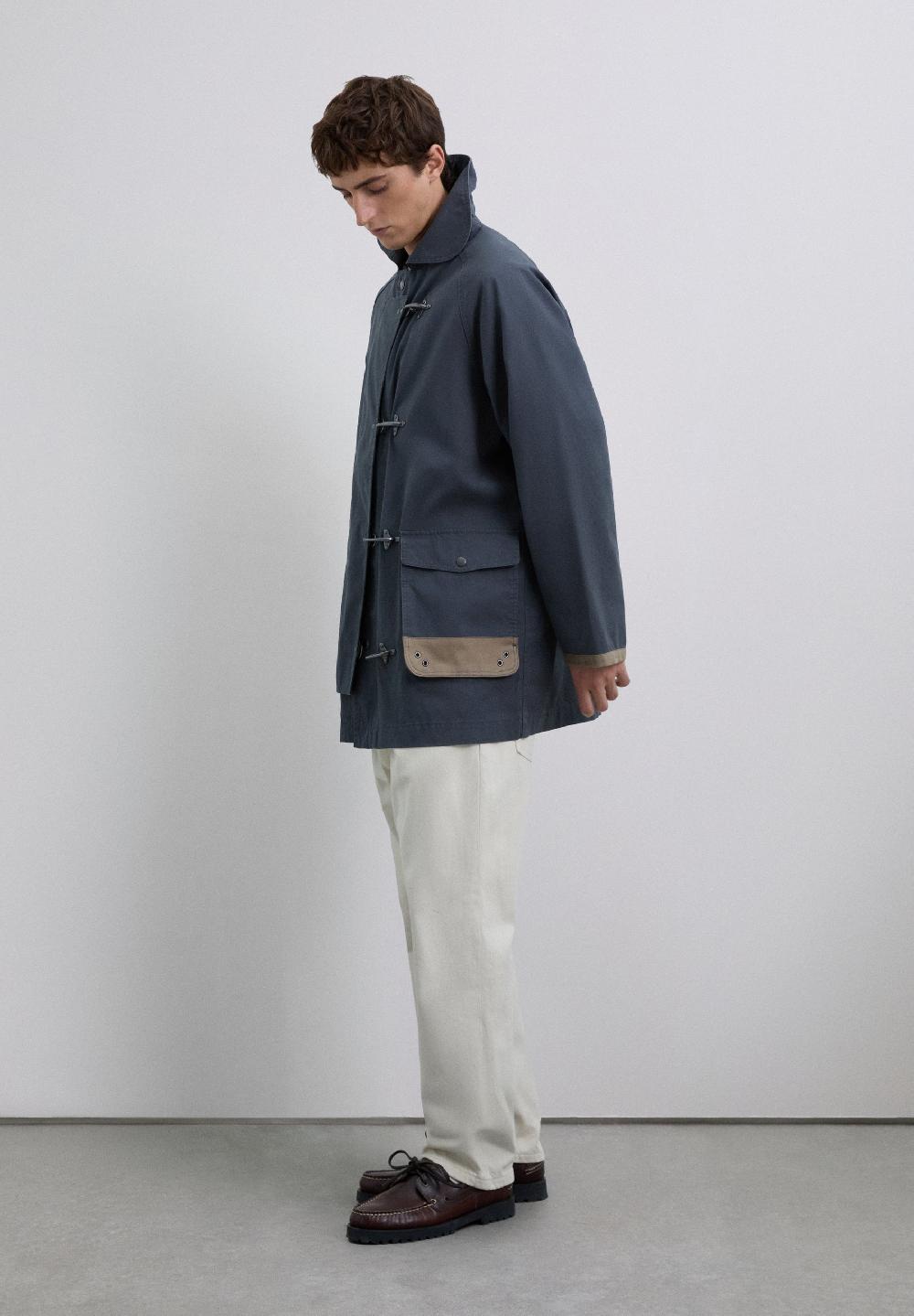 scalpers OVERSIZE JACKET WITH TOGGLES DARK NAVY