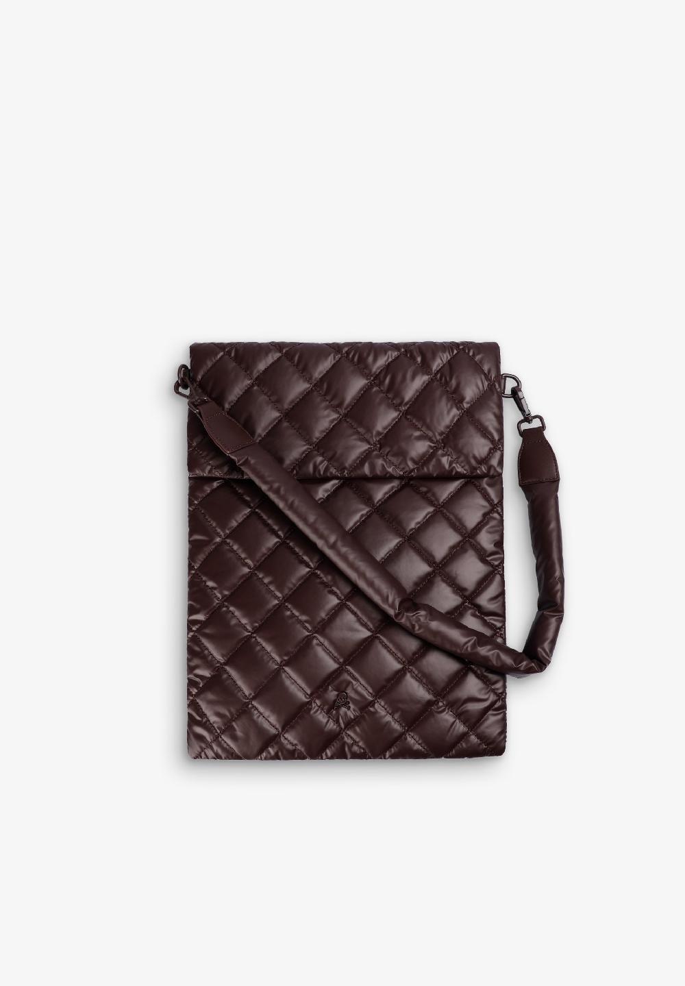 scalpers PADDED SKULL DOCUMENT HOLDER BURGUNDY