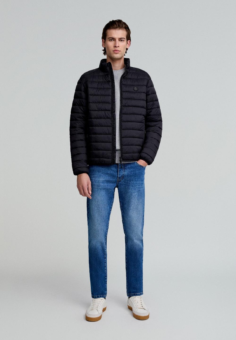 Scalpers PADDED SKULL JACKET BLACK