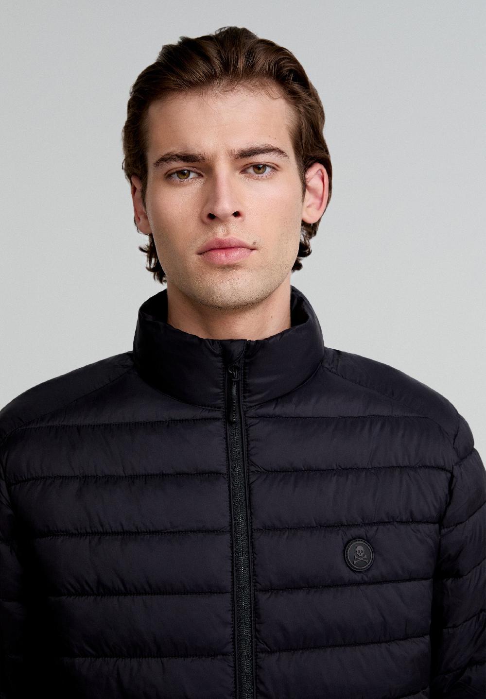 Scalpers PADDED SKULL JACKET BLACK