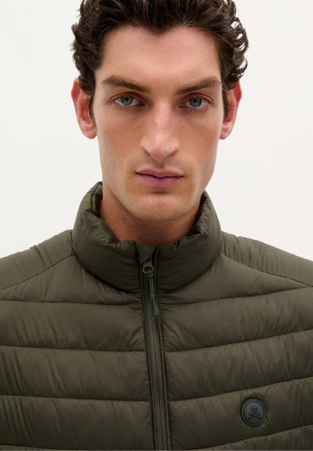 Scalpers PADDED SKULL JACKET KHAKI