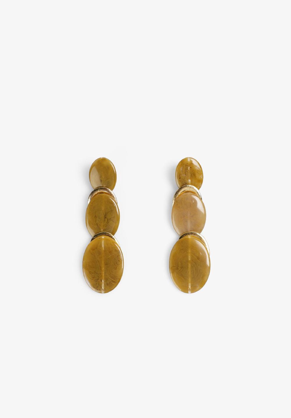 Scalpers PENDIENTES LARGOS OLIVE