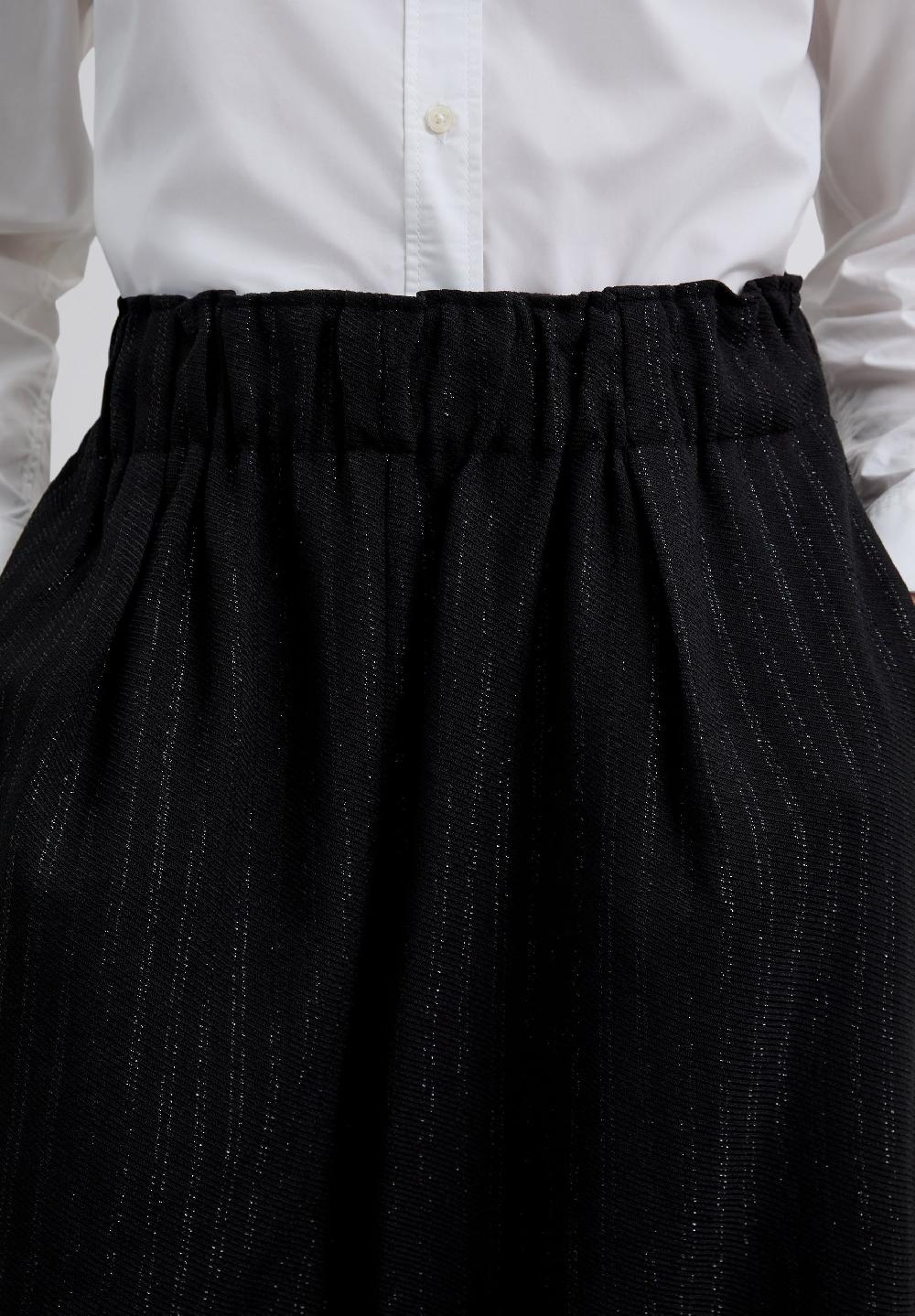 Scalpers PINSTRIPE TROUSERS BLACK STRIPES