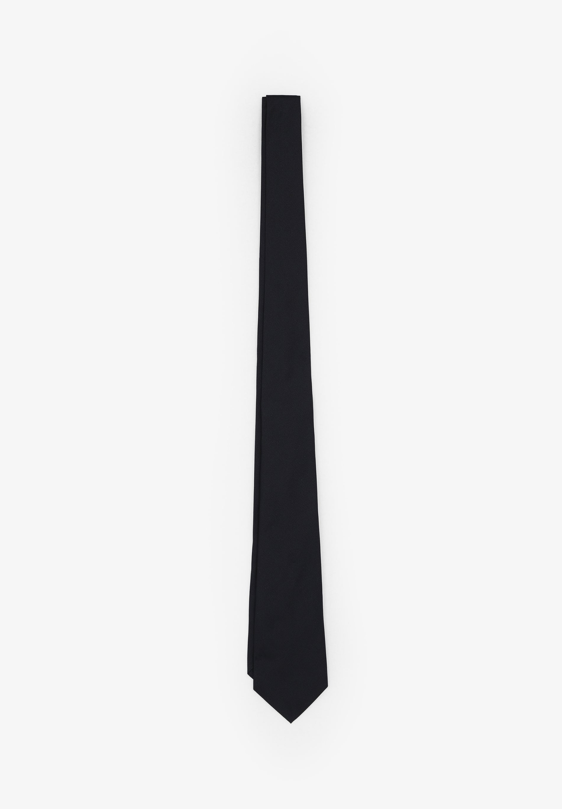 Scalpers PLAIN SEVEN-FOLD TIE BLACK
