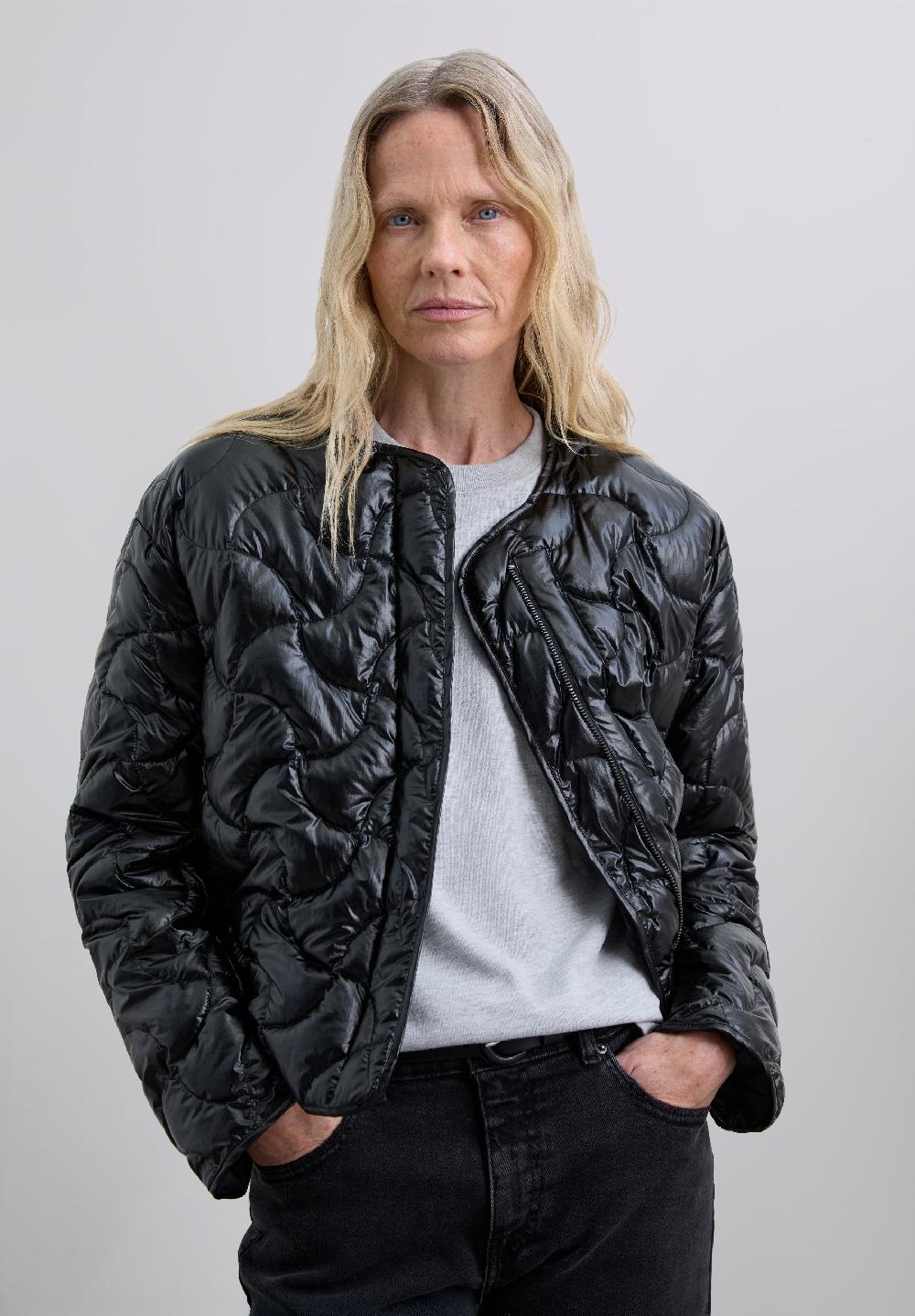 Scalpers PUFFER JACKET BLACK