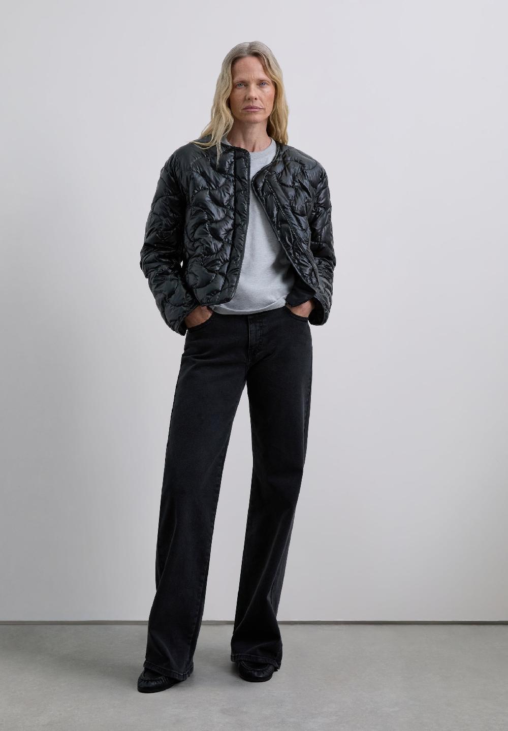 Scalpers PUFFER JACKET BLACK