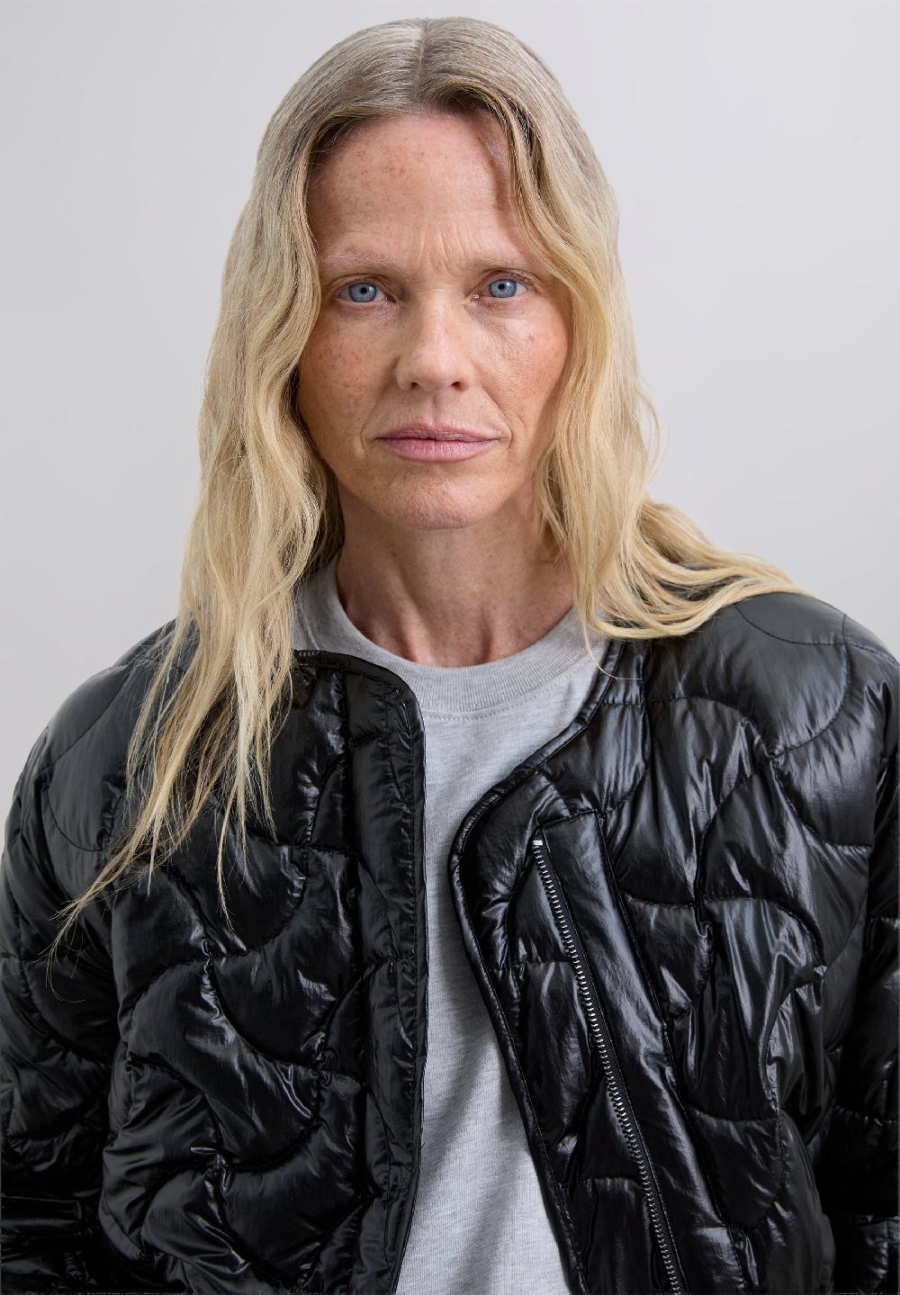 Scalpers PUFFER JACKET BLACK