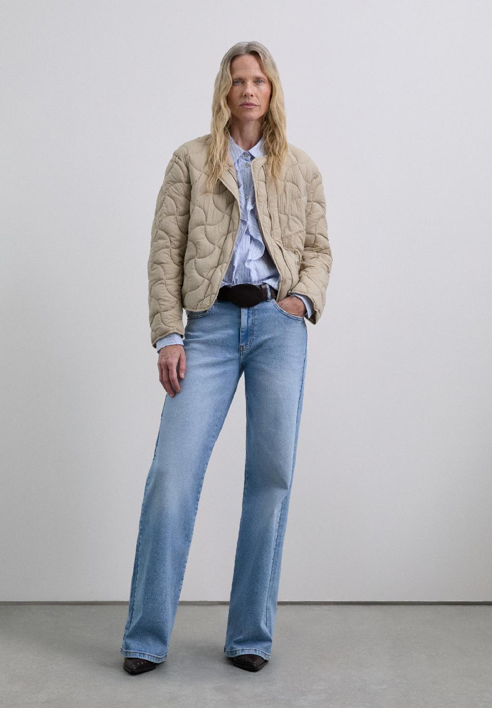 Scalpers PUFFER JACKET TAUPE