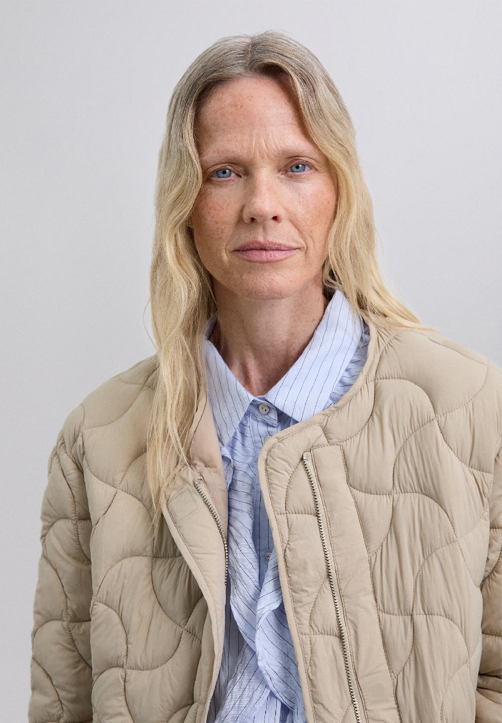 Scalpers PUFFER JACKET TAUPE