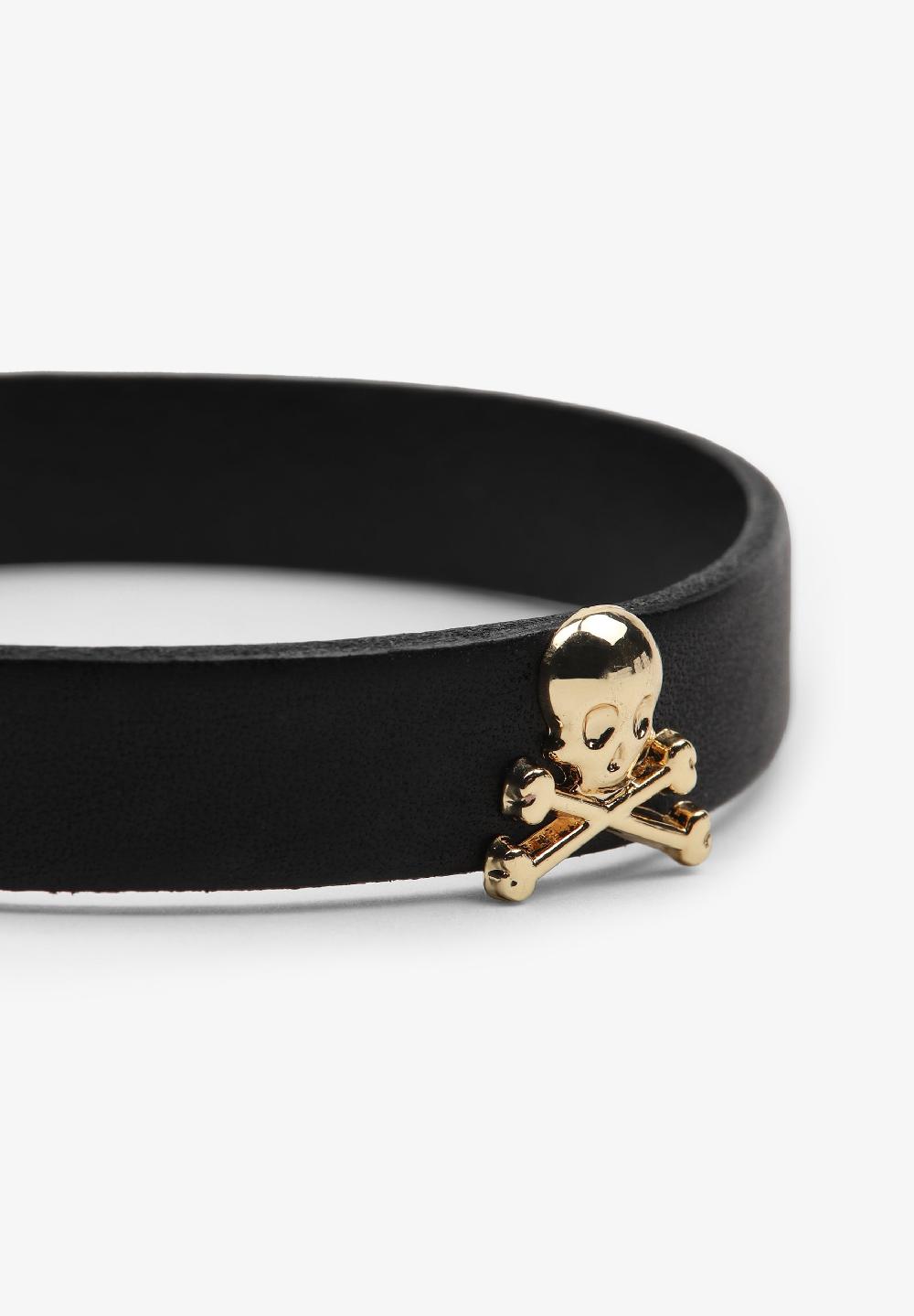 Scalpers PULSERA CALAVERA CENTRAL BLACK
