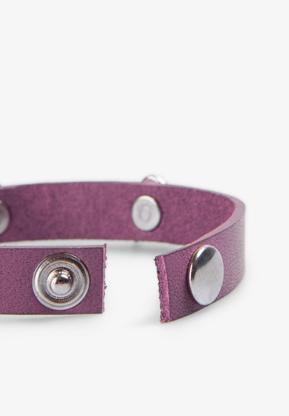 Scalpers PULSERA CALAVERAS TACHAS LILAC