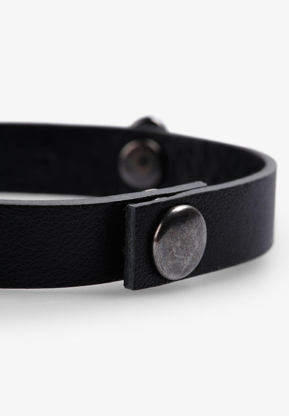 Scalpers PULSERA TACHAS CALAVERAS BLACK