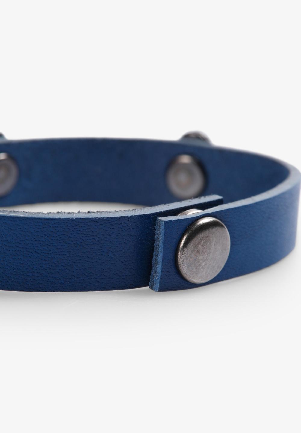 Scalpers PULSERA TACHAS CALAVERAS NAVY/BLUE