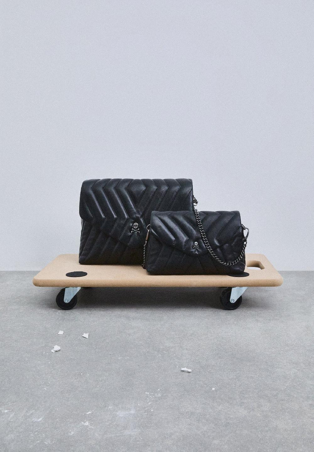 Scalpers QUILTED MINI LEATHER BAG