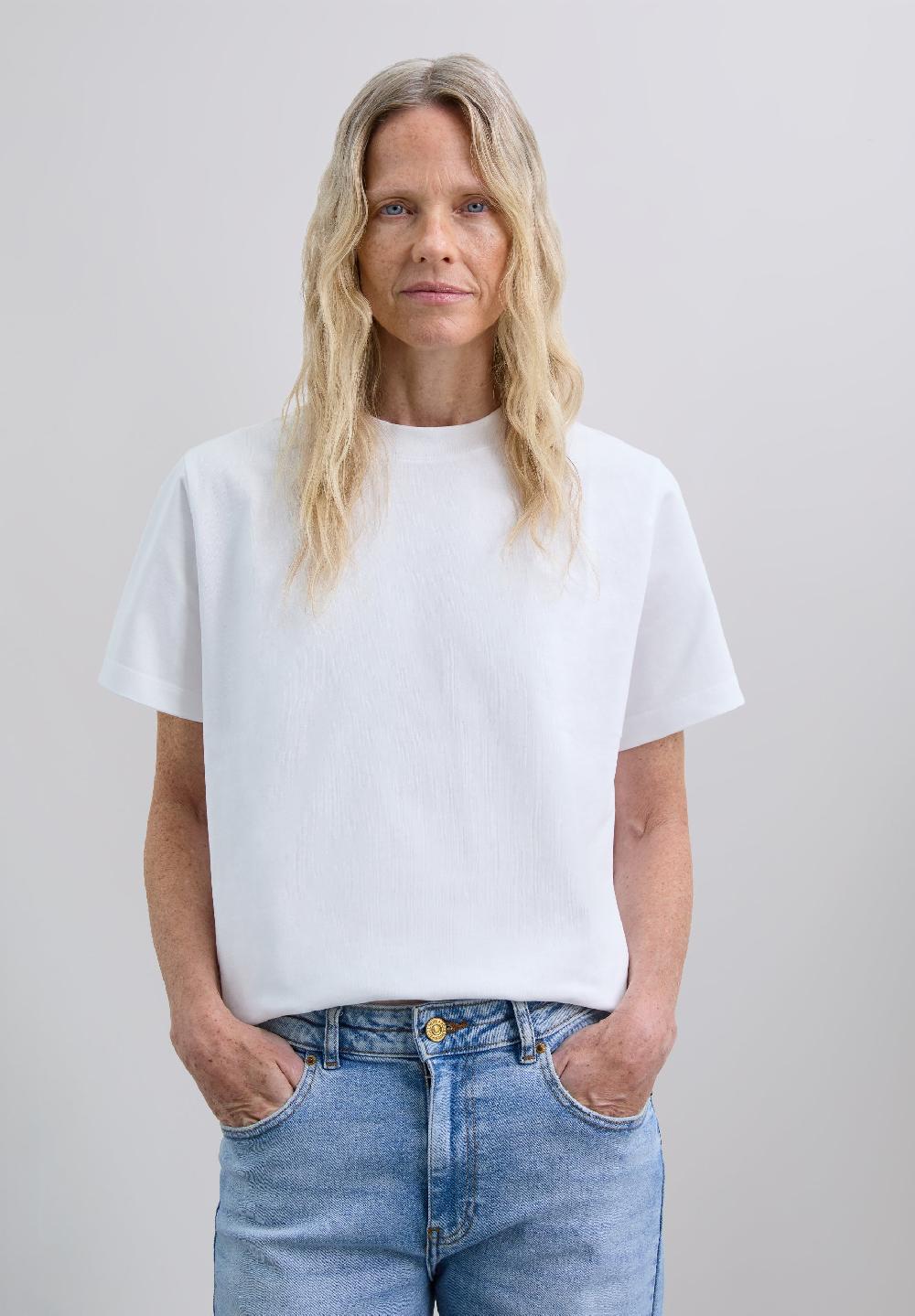 scalpers REGULAR FIT BASIC T-SHIRT WHITE