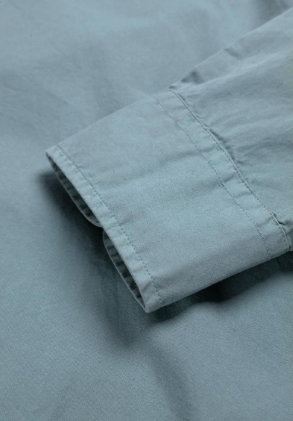 Scalpers REGULAR FIT EMBROIDERED SHIRT SKYBLUE