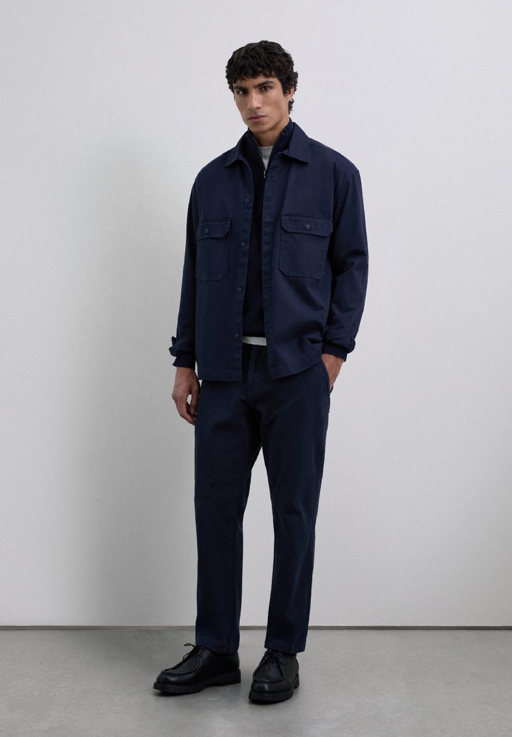 Scalpers REGULAR FIT TWILL JEANS NAVY