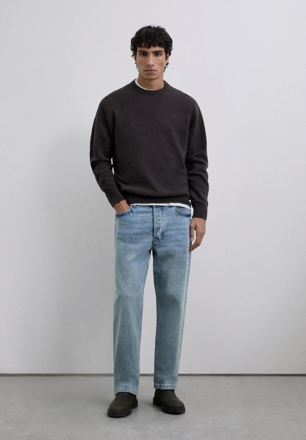 scalpers REGULAR JEANS BLEACH DENIM