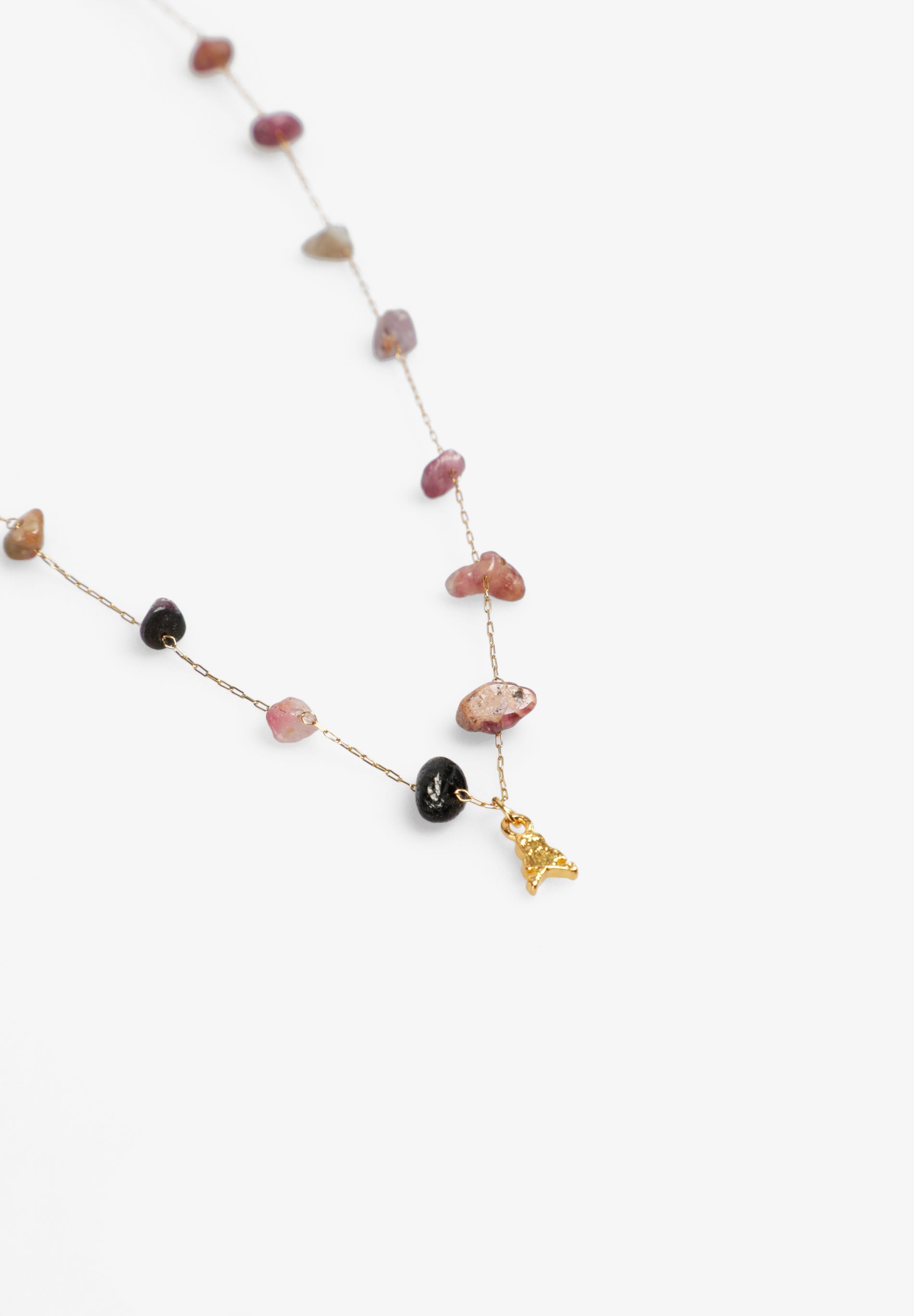 Scalpers ROSETTA GOLD NECKLACE MULTICOLOR