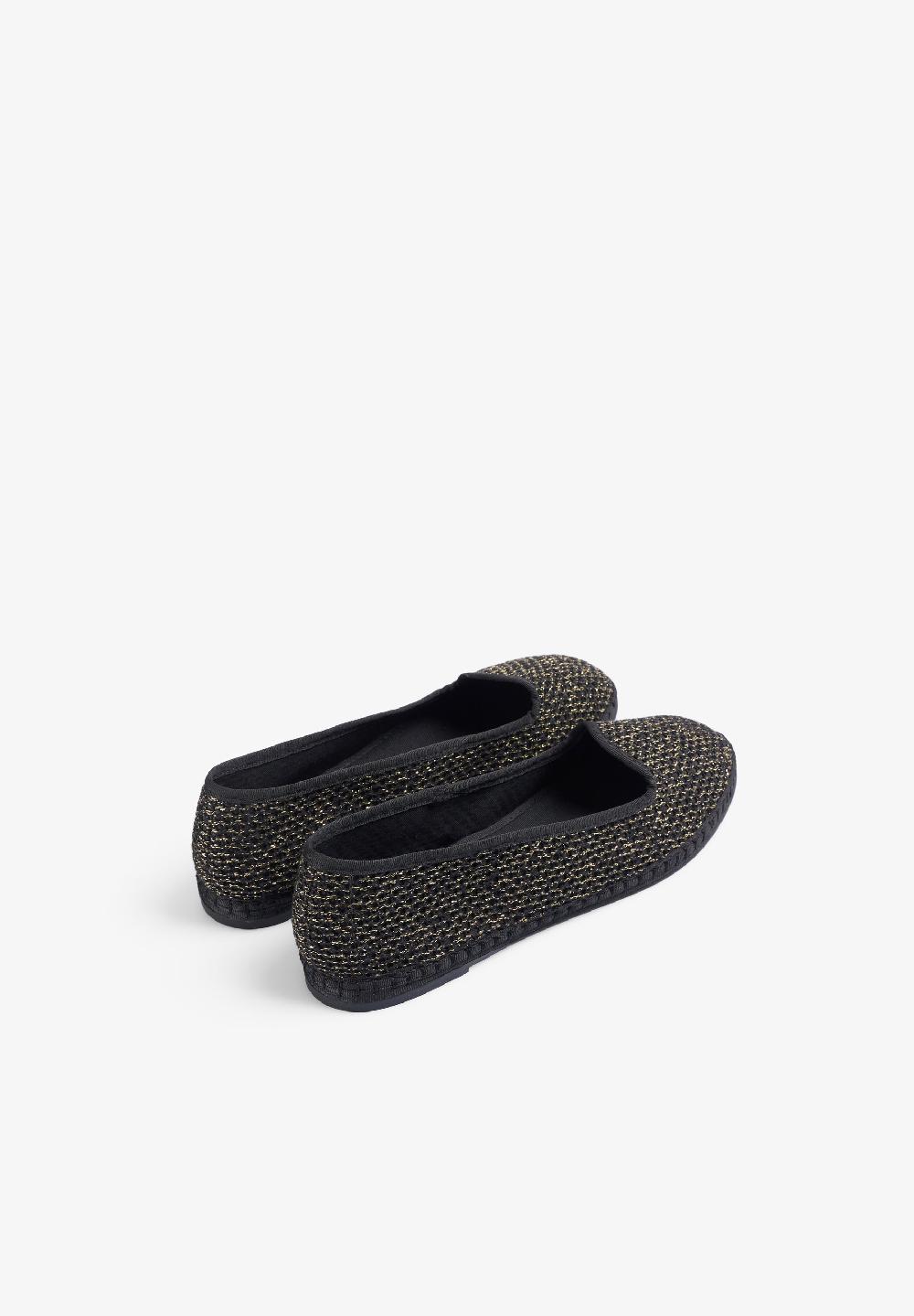 Scalpers RUSTIC SLIPPERS BLACK