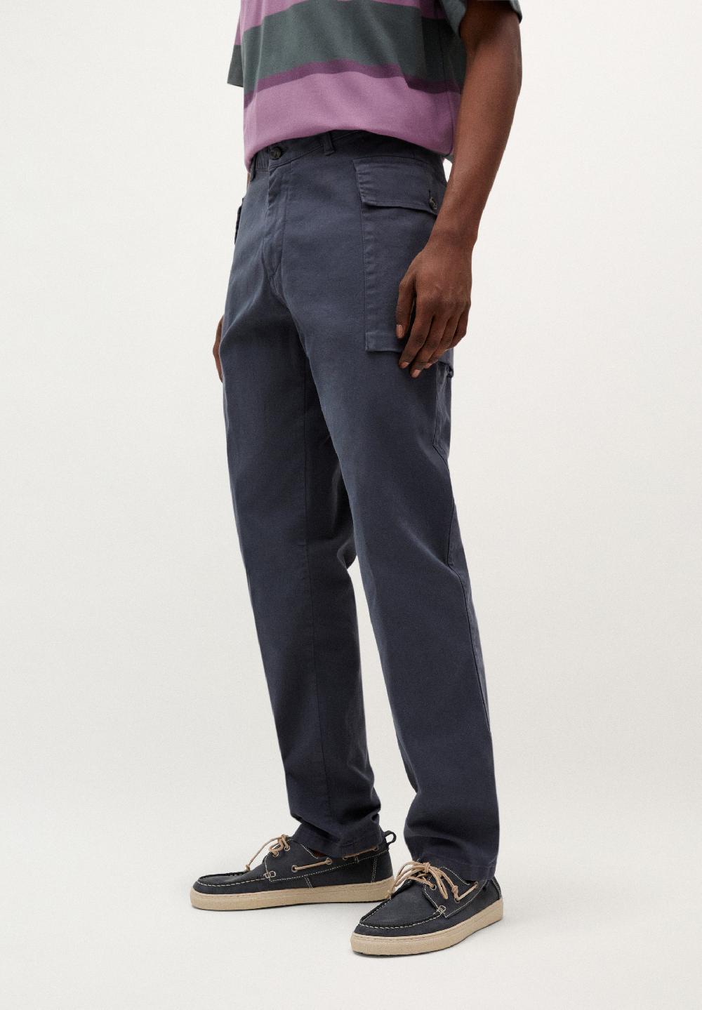 Scalpers SC ADN POSTMAN CARGO TROUSERS NAVY