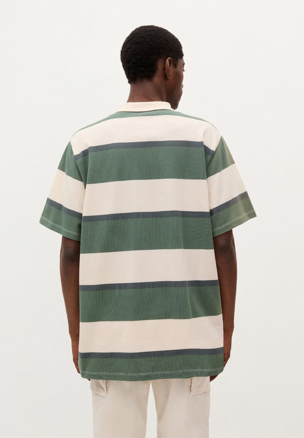 Scalpers SC ADN STRIPED CODY POLO SHIRT CREAM