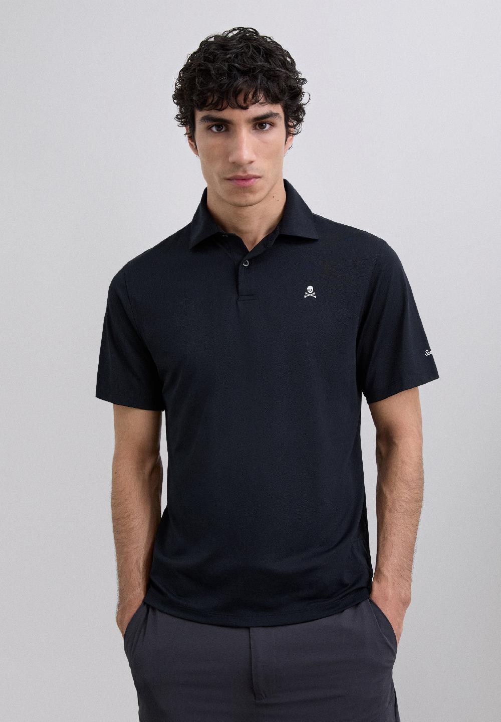 Scalpers SC ADN TECH POLO SHIRT BLACK