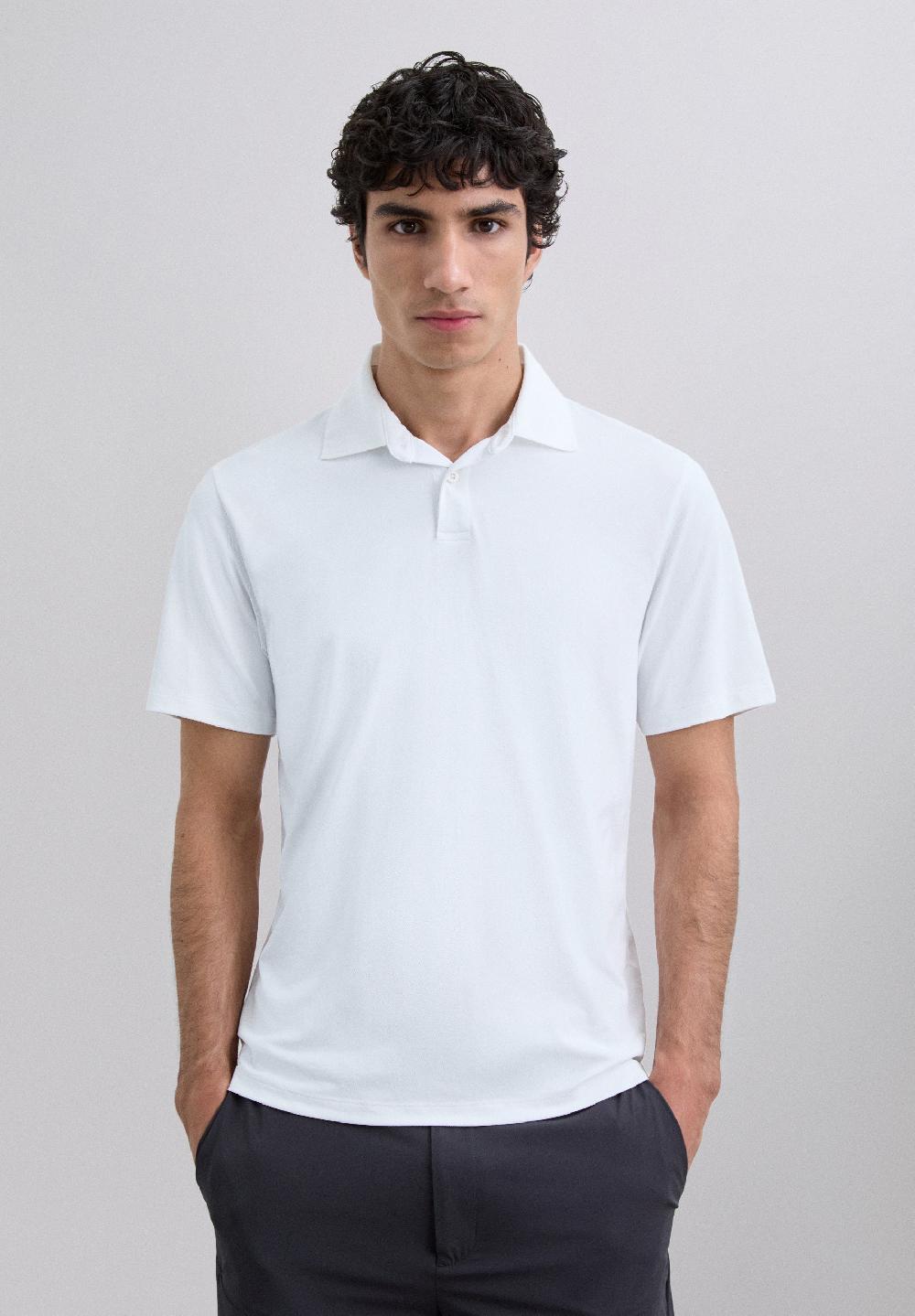 Scalpers SC ADN TECH POLO SHIRT WHITE
